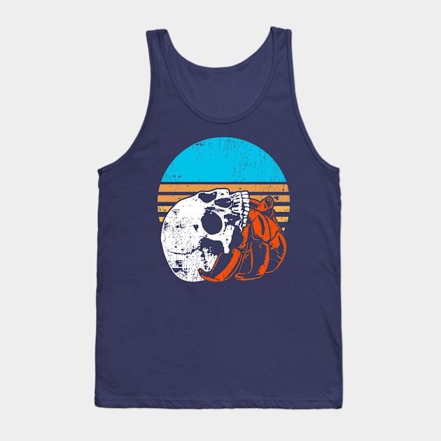 Skull Crab Tank Top by CaptHarHar